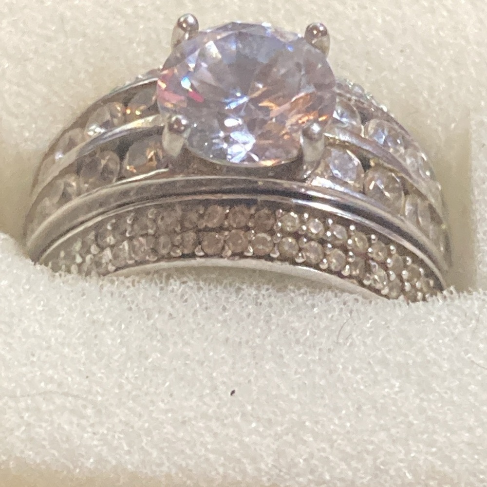 925 2 pc wedding set